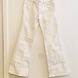 ⭐️FINAL SALE⭐️ Ann Taylor Loft White Flare Jeans
